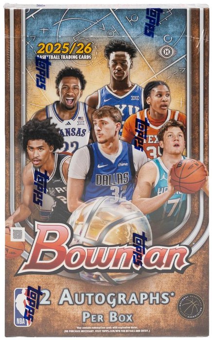 2025/26 Bowman Hobby Box Basketball